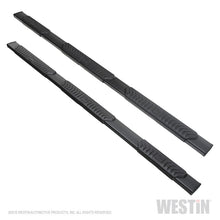 Load image into Gallery viewer, Westin 2019 Chevrolet Silverado/Sierra 1500 Crew Cab (6.5ft) R5 Modular Nerf Step Bars - Black - GTR Auto