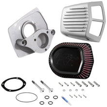 Load image into Gallery viewer, K&amp;N Street Metal Intake System - Shaker Touring 2017 Silver Intake System-Harley-Davidson