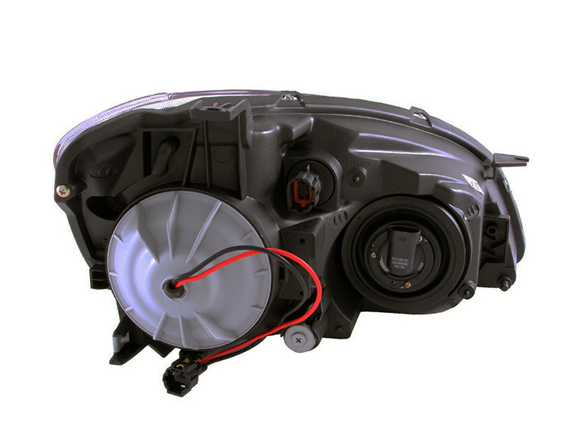 ANZO 2005-2006 Nissan Altima Crystal Headlights Chrome - GTR Auto