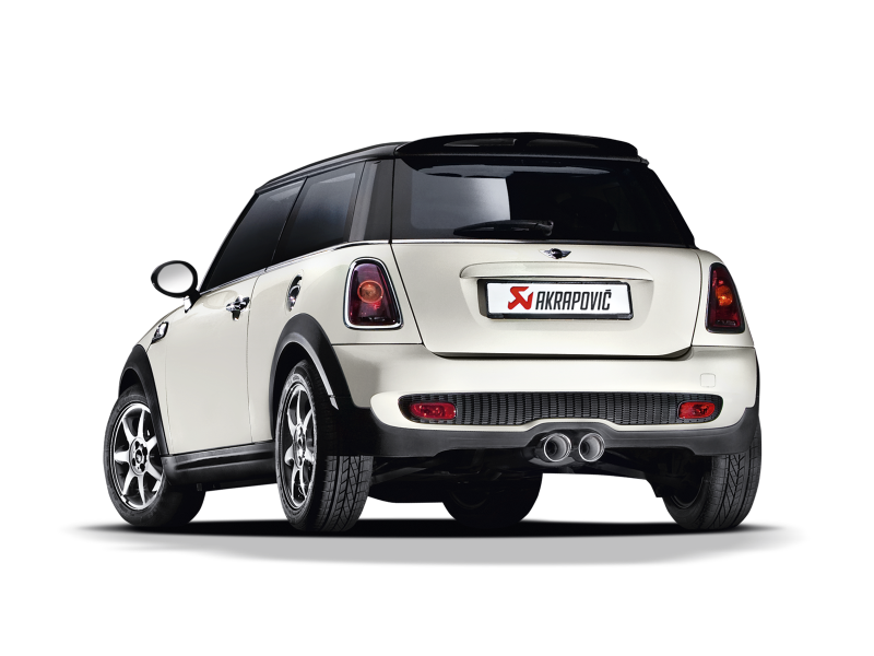 Akrapovic 07-14 MINI Cooper S (R56) / Cooper S Cabrio (R57) Evolution Line Cat Back (SS) (Req. Tips) - GTR Auto