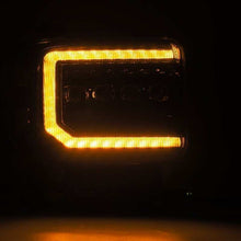 Load image into Gallery viewer, AlphaRex 14-18 GMC Sierra NOVA LED Proj Headlights Plnk Style Alpha Blk w/Activ Light/Seq Signal/DRL - GTR Auto