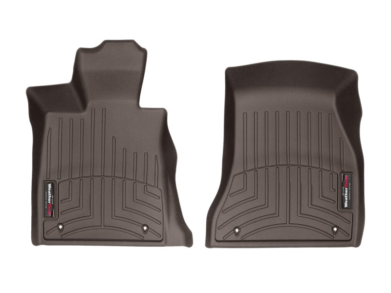 WeatherTech 2016+ BMW 7-Series Front FloorLiner - Cocoa - GTR Auto
