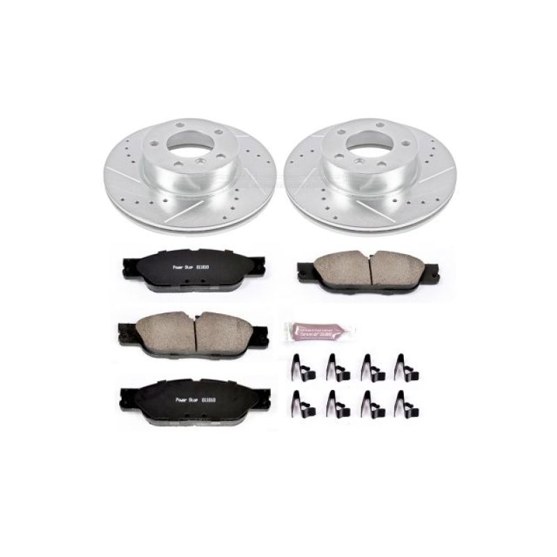 Power Stop 10-13 BMW 128i Front Z23 Evolution Sport Brake Kit - GTR Auto