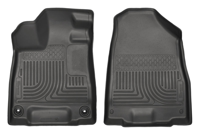 Husky Liners 2014 Acura MDX All Models Weatherbeater Black Front Floor Liners - GTR Auto