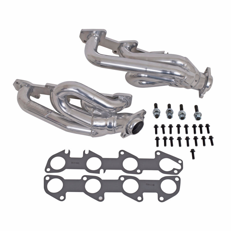 BBK 04-08 Dodge Ram 5.7 Hemi Shorty Tuned Length Exhaust Headers - 1-3/4 Silver Ceramic - GTR Auto