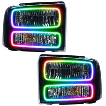 Load image into Gallery viewer, Oracle 05-07 Ford F-250/350 SMD HL - Black - ColorSHIFT w/ Simple Controller