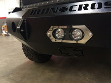 Load image into Gallery viewer, Iron Cross 6in Round Center Light Bracket w/Lights
