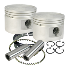 Load image into Gallery viewer, S&amp;S Cycle 84-99 BT w/ Stock Heads .020in 80in Cast Flat-Topped Replacement Piston Kit