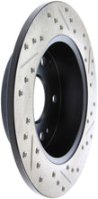 Load image into Gallery viewer, StopTech 02-06 Acura RSX Incl. Type S / 97-01 Integra Type R Slotted &amp; Drilled Right Rear Rotor