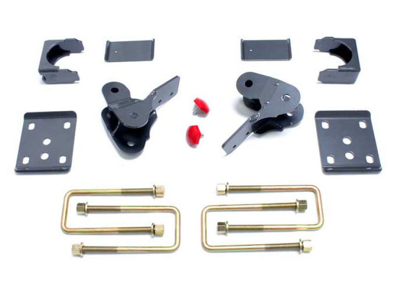 MaxTrac 04-08 Ford F-150 2WD/4WD 4in Rear Lowering Flip Kit w/Hangers - GTR Auto