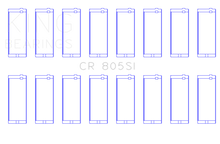 Load image into Gallery viewer, King Engine Bearings Chrysler 273 / 318 / 340 /360 (Size 010) Rod Bearing Set