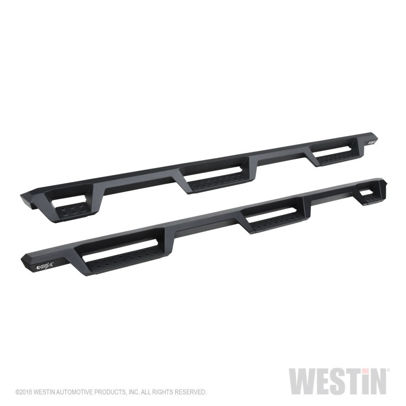 Westin 19-21 RAM 1500 QC 6.5ft bed (Excludes Classic) HDX Drop W2W Nerf Step Bars - Textured Black - GTR Auto