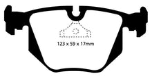 Load image into Gallery viewer, EBC 94-99 BMW M5 3.8 (E34) Redstuff Rear Brake Pads - GTR Auto