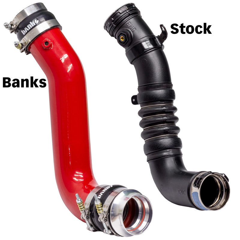 Banks Power 17-19 Chevy/GMC 2500HD/3500HD Diesel 6.6L Boost Tube Upgrade Kit - Red - GTR Auto