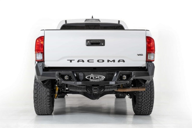 Addictive Desert Designs 16-19 Toyota Tacoma Stealth Fighter Rear Bumper w/ Backup Sensor Cutouts - GTR Auto