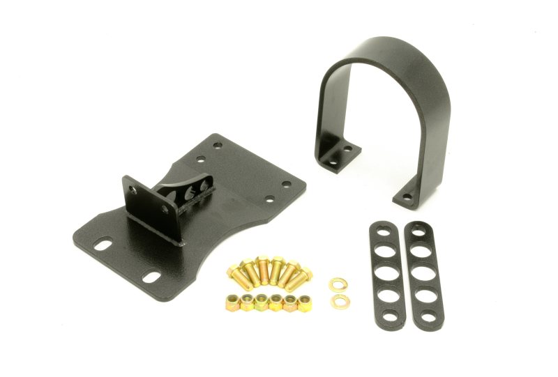 BMR 10-15 5th Gen Camaro V8 Manual/V6 Auto Front Driveshaft Safety Loop - Black Hammertone - GTR Auto