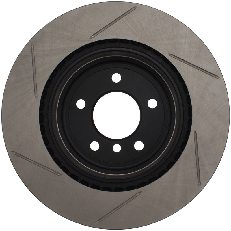 StopTech Power Slot 06 BMW 330 Series / 07-09 335 Series Rear Left Slotted Rotor - GTR Auto