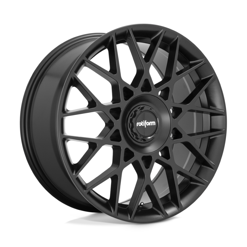 Rotiform R165 BLQ-C Wheel 19x8.5 5x112/5x120 35 Offset Concial Seats - Matte Black