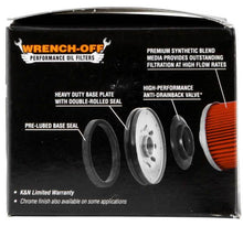 Load image into Gallery viewer, K&amp;N Yamaha / KYMCO 2.813in OD x 2.469in H Oil Filter