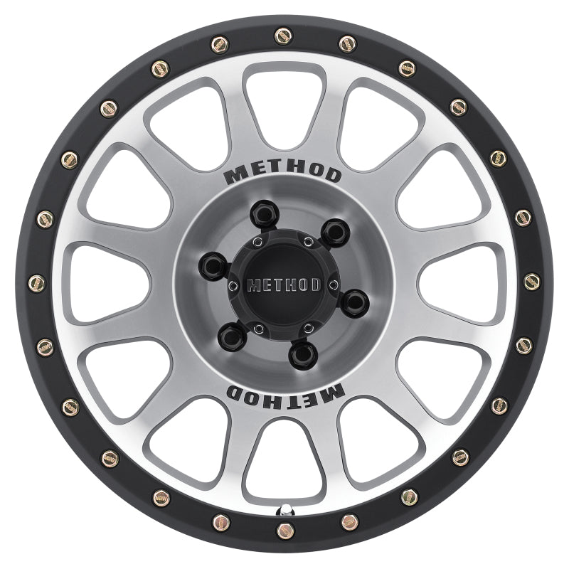 Method MR305 NV 18x9 -12mm Offset 6x5.5 108mm CB Machined/Black Street Loc Wheel MR30589060312N