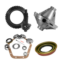 Load image into Gallery viewer, Yukon Gear 10.5in GM 14 Bolt 5.38 Rear Ring &amp; Pinion Install Kit 30 Spline Positraction