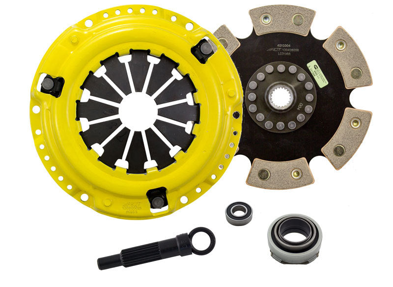 ACT 1990 Honda Civic Sport/Race Rigid 6 Pad Clutch Kit - GTR Auto
