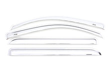 Load image into Gallery viewer, AVS 15-18 Chevy Silverado 2500 Crew Cab Ventvisor Front &amp; Rear Window Deflectors 4pc - Chrome - GTR Auto