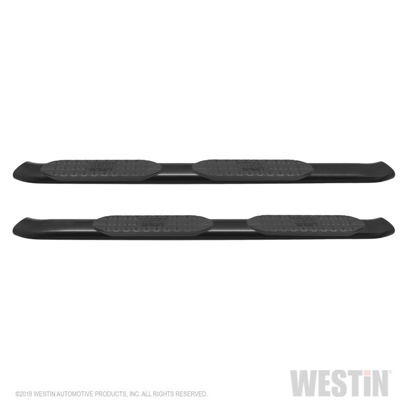 Westin 18-20 Jeep Wrangler JL Unlimited 4DR PRO TRAXX 5 Oval Nerf Step Bars - Textured Black - GTR Auto