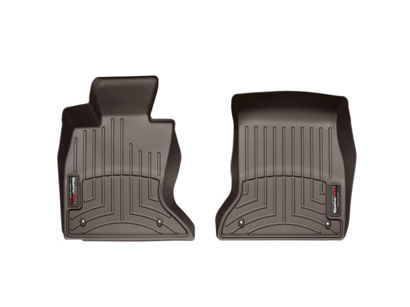 WeatherTech 2011-2016 BMW 5-Series Front FloorLiner - Cocoa - GTR Auto