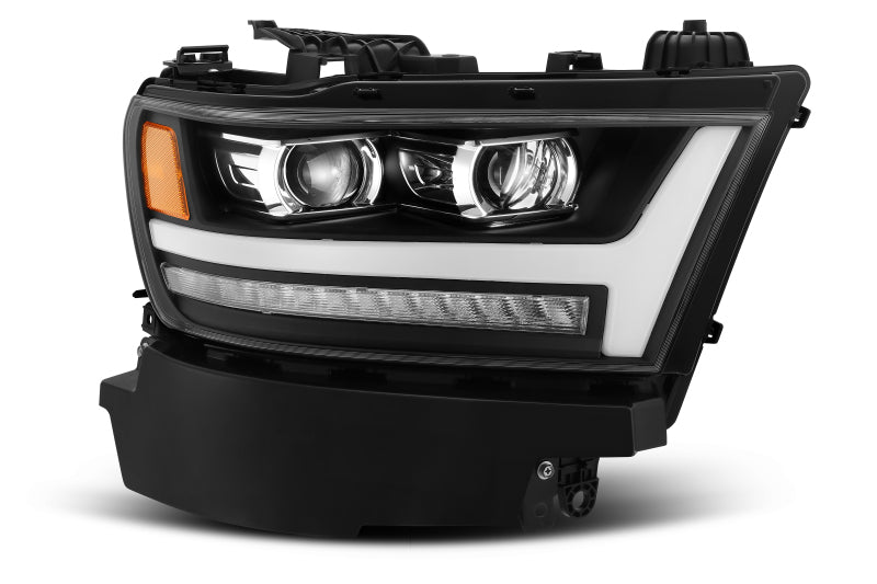 AlphaRex 19-20 Ram 1500HD PRO-Series Proj Headlight Plnk Style Blk w/Activ Light/Seq Signal/Plnk DRL - GTR Auto