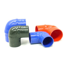 Load image into Gallery viewer, ATP 90 Degree 3.0inch Black Silicone Elbow