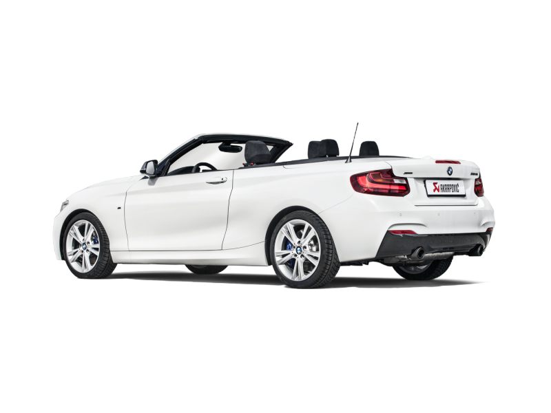 Akrapovic 16-17 BMW M240i (F22 F23) Evolution Line Cat Back (SS) w/ Carbon Tips (Req. Link Pipe) - GTR Auto