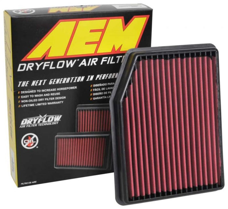 AEM 2019 Chevrolet Silverado 1500 V8-5.3L F/I DryFlow Air Filter - GTR Auto
