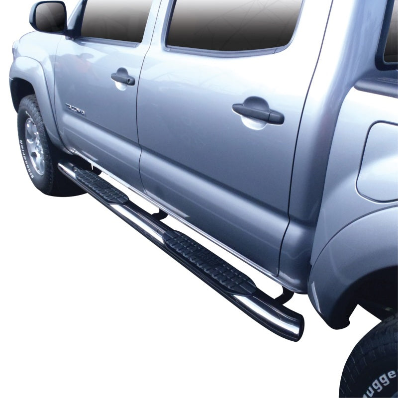 Westin 2005-2017 Toyota Tacoma Double Cab PRO TRAXX 5 Oval Nerf Step Bars - SS - GTR Auto