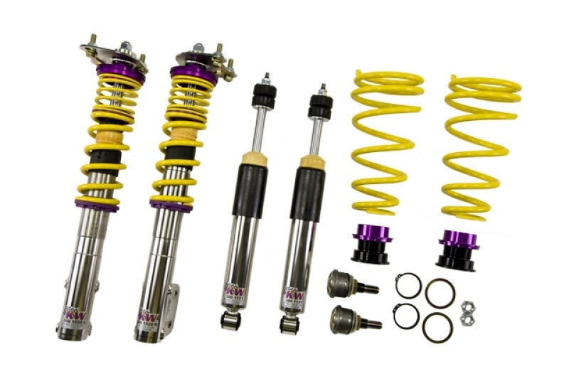 KW Coilover Kit V1 Ford Mustang incl. GT and Cobra; front and rear coilovers - GTR Auto