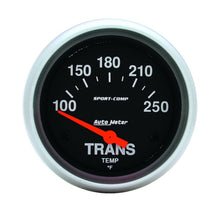 Load image into Gallery viewer, Autometer Sport-Comp 2-5/8in 100-250 Degrees (F) Electric Transmission Temp Gauge