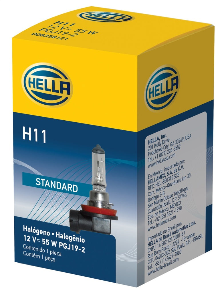 Hella Bulb H11 12V 55W Pgj192 T4 - GTR Auto