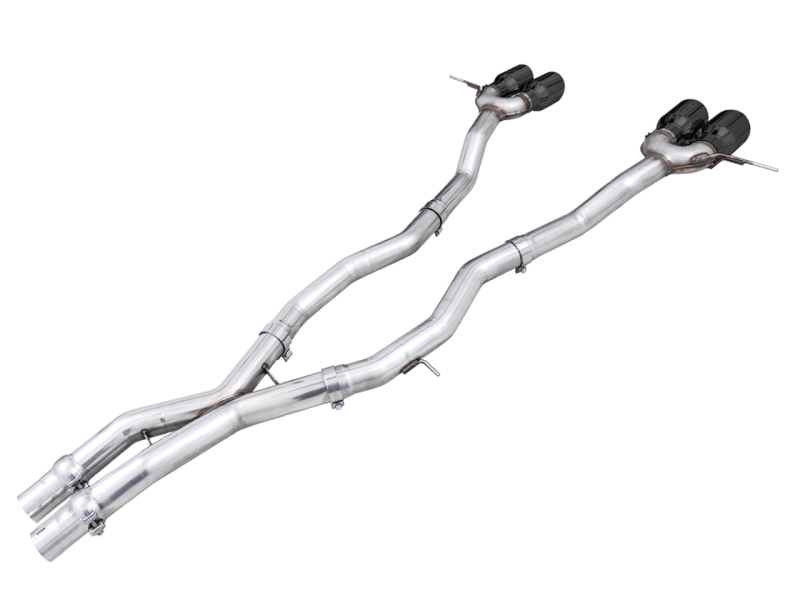 AWE Tuning Track Edition Cat-Back Exhaust for BMW G8X M3/M4 - Diamond Black Tips - GTR Auto