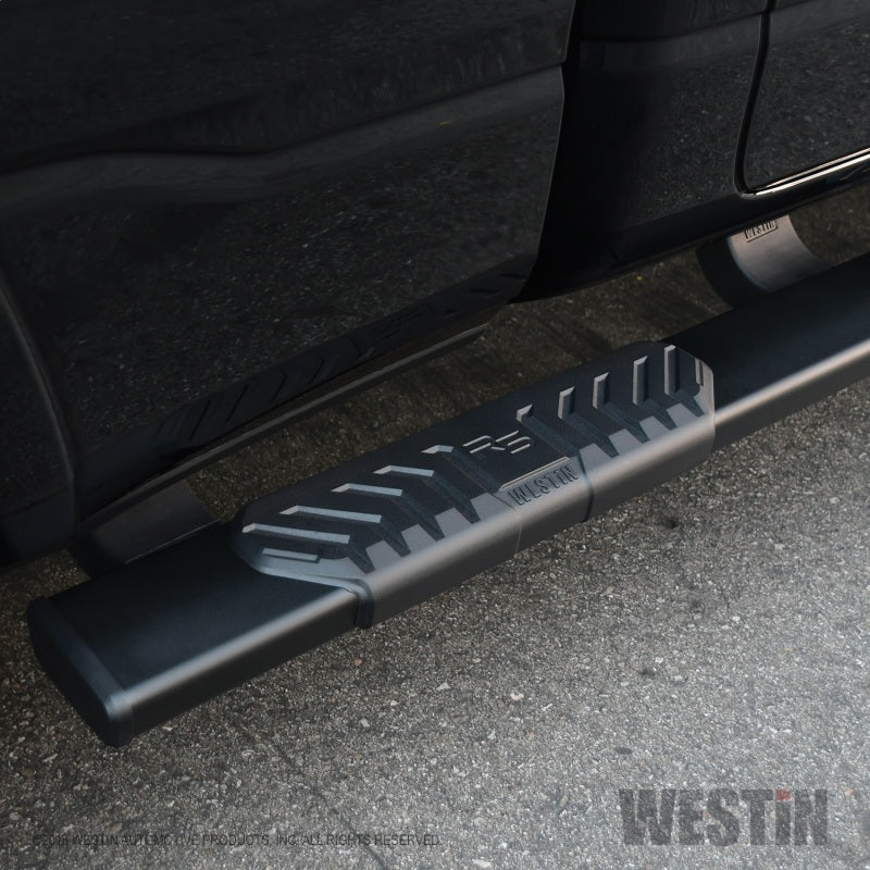Westin 19-21 Ram 1500 Crew Cab R5 M-Series Wheel-to-Wheel Nerf Step Bars - Black - GTR Auto