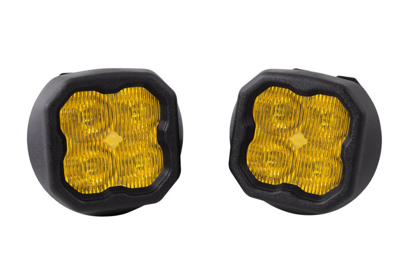 Diode Dynamics SS3 Sport Type GM Kit ABL - Yellow SAE Fog - GTR Auto