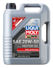 Load image into Gallery viewer, LIQUI MOLY 5L MoS2 Anti-Friction Motor Oil 20W50 - GTR Auto