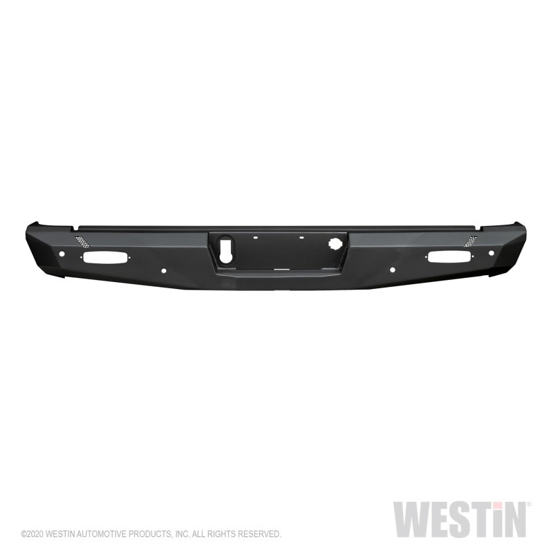 Westin 14-18 Chevy Silverado 1500 Pro-Series Rear Bumper - Textured Black - GTR Auto
