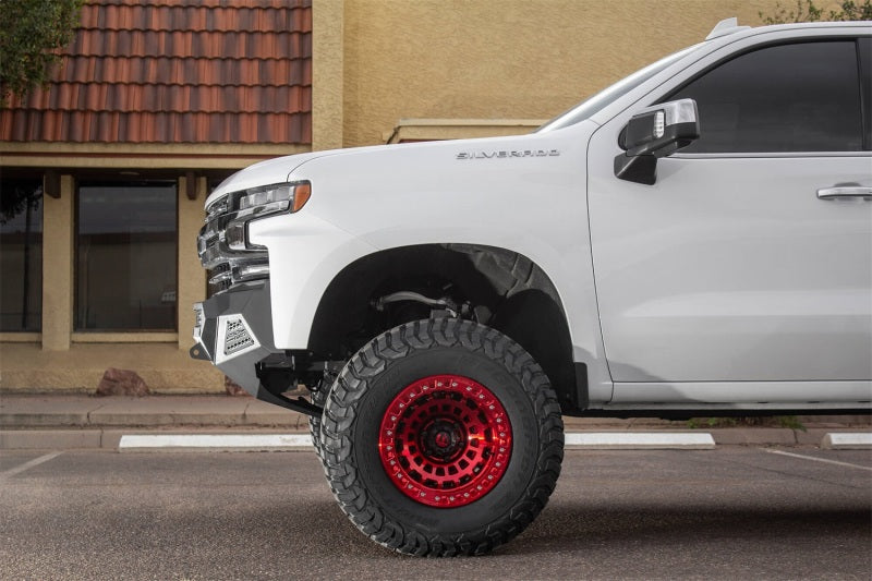 Addictive Desert Designs 2019 Chevrolet Silverado 1500 SF Front Bumper w/ Winch Mount&Sensor Cutout - GTR Auto