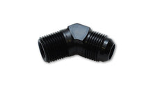 Load image into Gallery viewer, Vibrant -8AN to 3/8in NPT 45 Degree Elbow Adapter Fitting - GTR Auto