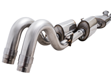 Load image into Gallery viewer, AWE Tuning 16-22 Toyota Tacoma 0FG Cat-Back Exhaust w/ BashGuard - Dual Chrome Silver Tips