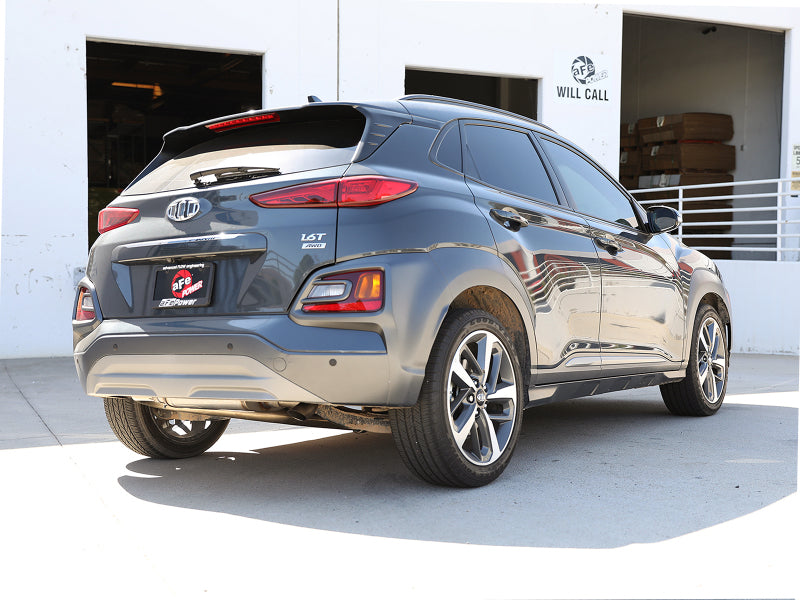 aFe Takeda 2-1/2in 304 SS Axle-Back Exhaust 18-21 Hyundai Kona L4 1.6L (t) - GTR Auto