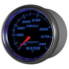 Load image into Gallery viewer, Autometer Cobalt 66.7mm 140-280 degree F. Water Temperature Gauge