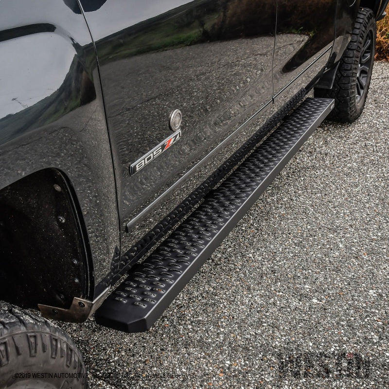 Westin Grate Steps Running Boards 86 in - Textured Black - GTR Auto