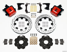 Load image into Gallery viewer, Wilwood Combination Parking Brake Rear Kit 12.19in Drilled Red Civic / Integra Drum 2.71 Hub Offset - GTR Auto