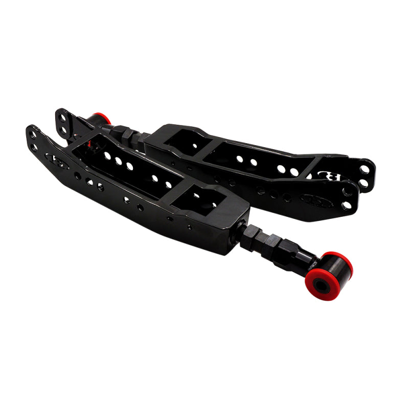 BLOX Racing Rear Lower Control Arms - Black (2013+ Subaru BRZ/Toyota 86 / 2008-2023 Subaru WRX/STI) - GTR Auto